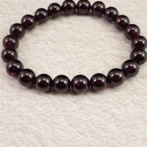 榎本通商] ロードライト ガーネット 5A 8.5mm玉ブレスレット 30.0g