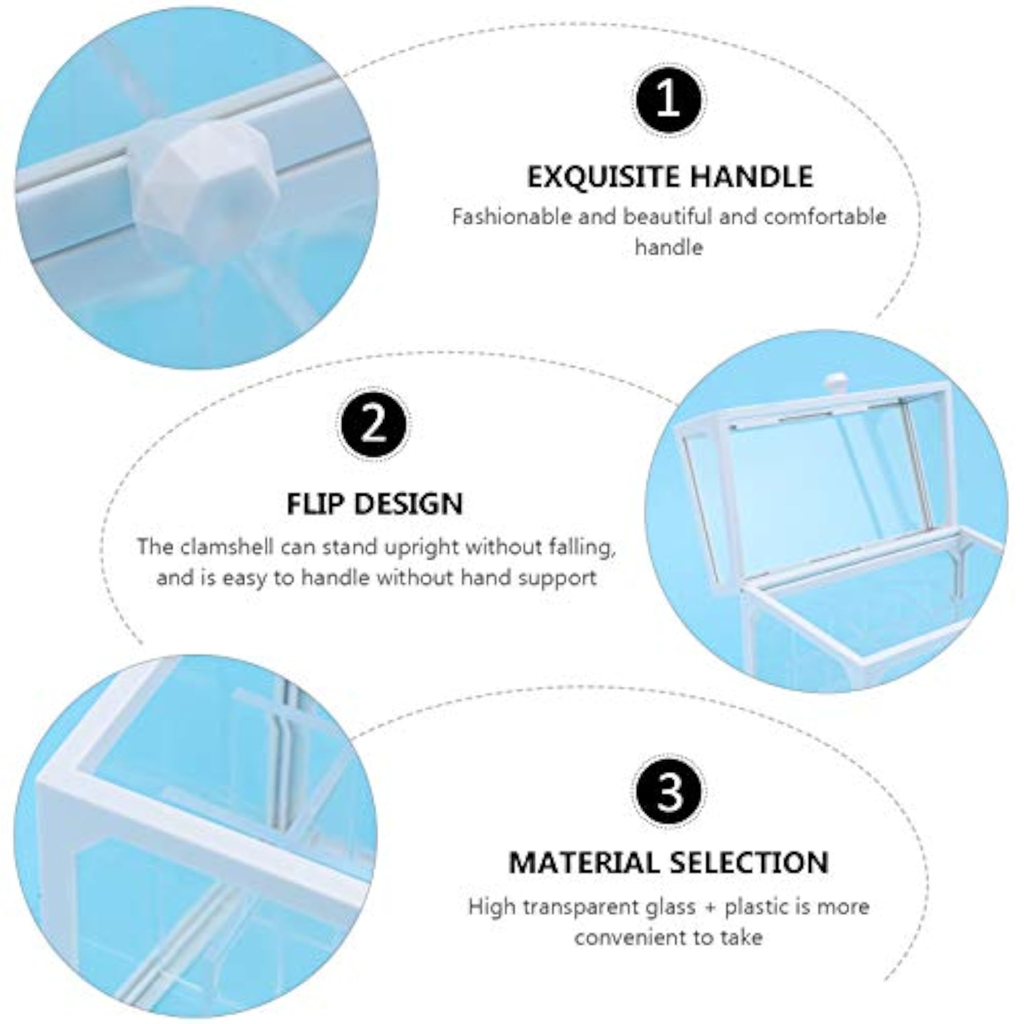 Desktop Cosmetic Storage Box for Women