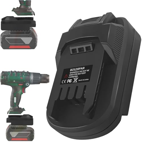 Adaptateur batterie Bosch GBA lithium convertisseur Parkside 20V