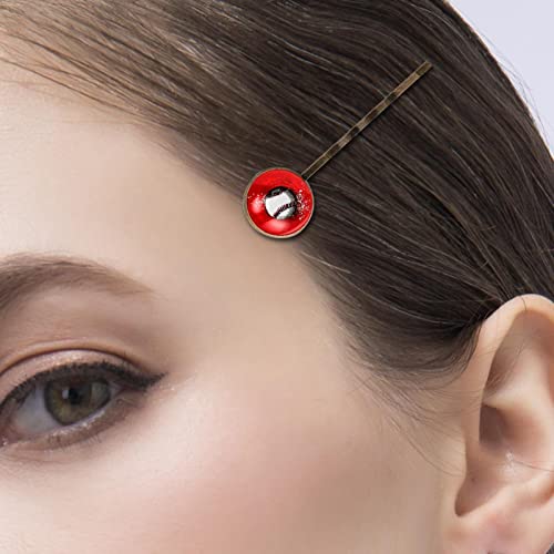 Épingle à cheveux rouge de mariage pour une coiffure d'exception