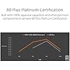 ASUS ROG Thor 1000W Platinum II Fully Modular Power Supply with 1000W, 80+ Platinum, ROG Heatsinks, 135mm Fan, 0dB Mode, OLED Display, Aura Sync