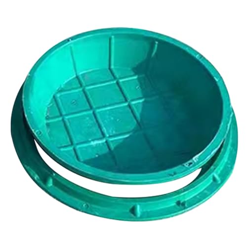 Couvercle de fosse septique invisible 40 cm pour drainage souterrain