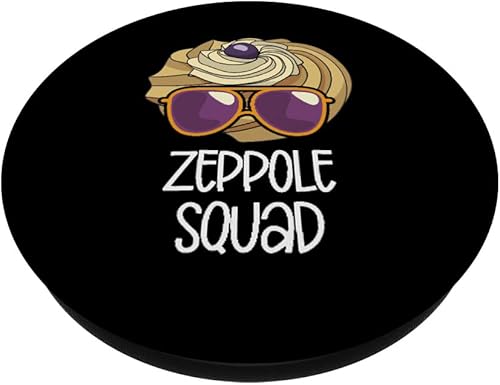 Miniatura 2 de Zeppole Squad Italian Sunglasses National Pastry Day Foodie PopSockets Standard PopGrip