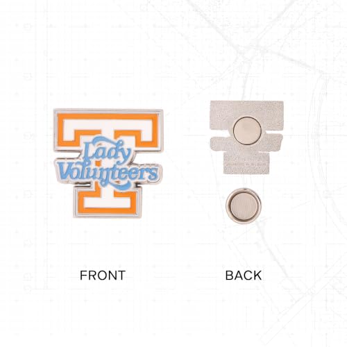 Image of Desert Cactus University of Tennessee Magnetic Metal Lapel Pin (D)