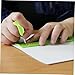 SAFIGLE 2pcs Portable Braille Writing Pen for Beginners with Assist Stylus Plastic and Tool for Home and Classroom Learning for Blind Users