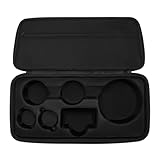 Jiawu Estuche Rígido para Secador de Cabello Bolsa de Almacenamiento EVA Impermeable Portátil para HD08 HD15 HD16 Estuche Protector de Viaje Liviano y Negro Adecuado para Viajeros y Asistentes Al