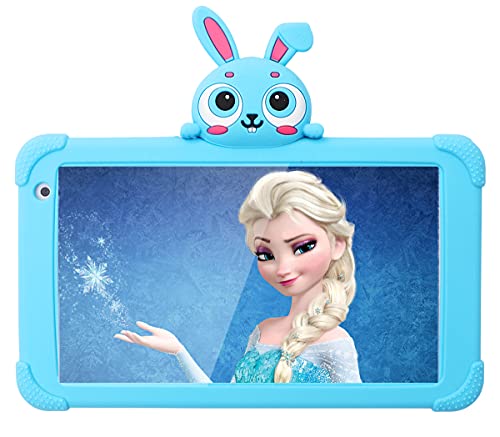 Kids Tablets Android Tablet for Kids 7 inch WiFi Toddler Tablet 1G+16GB Quad Core Kids Tablets Support Bluetooth Camera Support Netflix YouTube Parental Control 4000mAh (Blue)