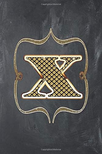 X: Network Marketing Journal Monogram Initialed with Prompts & Inspirational Quotes