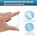 Avont Dog Ear Cleaning Cotton Swabs, Pet Qtips, Ear Care Double Sided Large Q-Tips for Dogs Cats -S