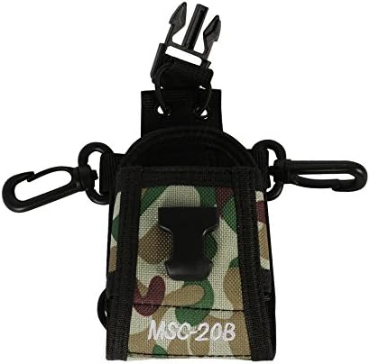 Marvogo Camouflage Green Msc-20b Multi-Functional Radio Case Pouch Compatible with Two Way Radio Motorola Kenwood Icom Yaesu Baofeng Two Way Radio