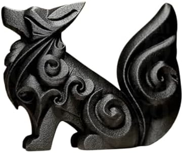 Abstract Dog Sculpture – Modern Canine Decor for Desk, Shelf & Countertop (Gold) image 4