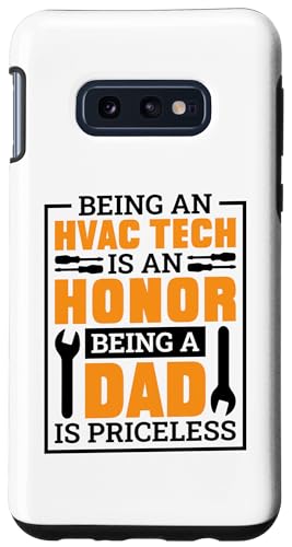 Galaxy S10e Hvac Tech Dad Design for Aircon Hvac Technician Father Case