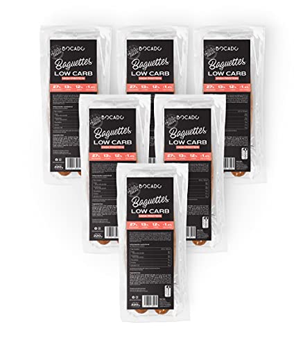 Baguettes Low Carb - Pack de 6 (6 x 2 unidades) Cover