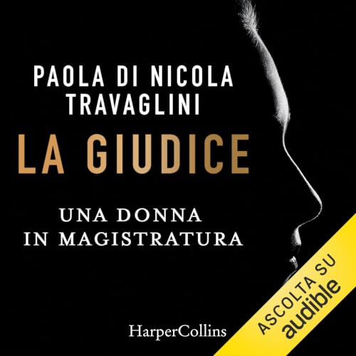 Diseño de la portada del título La giudice
