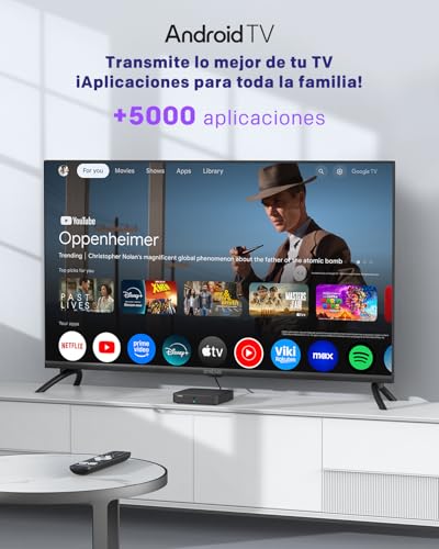 Miniatura 2 de Strong - Streaming Box Android Tv Tdt 4k Uhd - Srt420 - Chromecast Built-In - Compatible Con La Asistencia Vocal Google - Dolby Digital Dolby Digital Plus - Fácil De Instalar - Negro