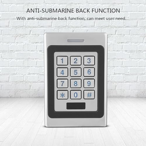 de Control de Acceso a Puertas, Resistente Al Agua IP67 Controlador de Tarjeta RFID Teclado Teclado para Puerta de Garaje Teclado con Tarjeta IP68 Candados Combinados