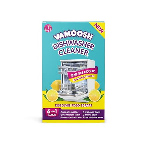 Vamoosh 6-in-1 Dishwasher Cleaner | Natural Citric Acid