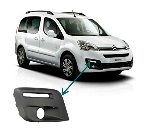 Berlingo Partner Grille inférieure de pare-chocs avant côté droit avec trou pour feu antibrouillard Cover