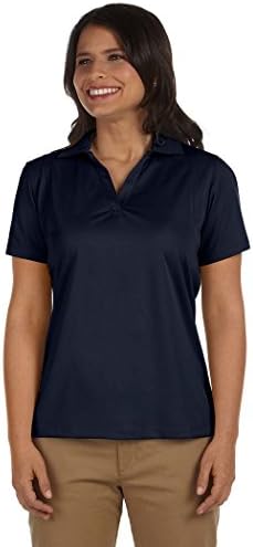 Harriton Ladies' Micro-Piqué Polo 2XL NAVY