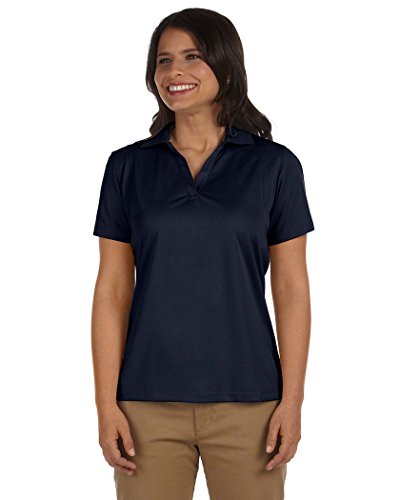 Harriton Ladies' Micro-Piqué Polo 2Xl Navy #TOP12