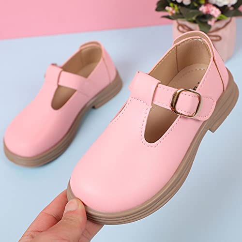 Toddler Girl Mary Jane Dress Low Heels Shoes School Oxford Loafers Flat𝐬 for Part𝐲 Wedding Uniform Platform Shoes2