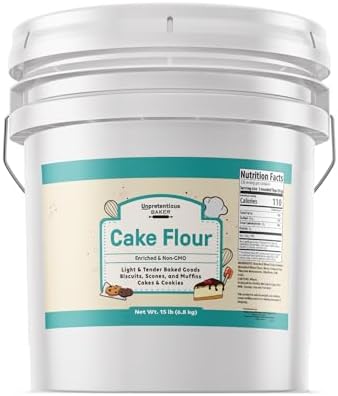 Unpretentious, Cake Flour, 15 Lb