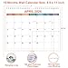 Calendar 2026-2027, Wall Calendar 2026-2027 from April 2026 - June 2027, 15 Months Calendar with Premium Paper, Twin-Wire Binding & Hanging Hook, 8.5