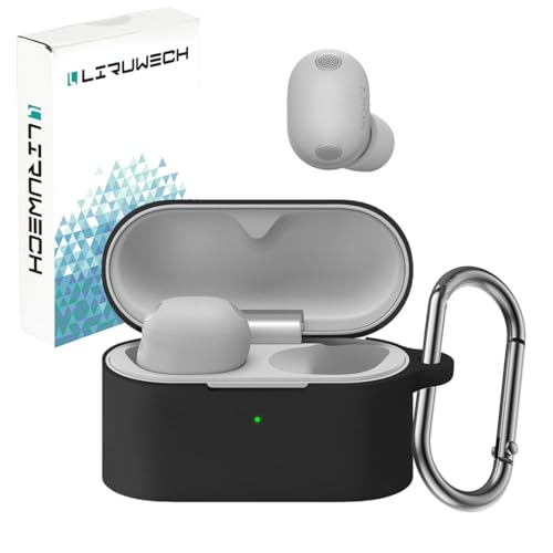 LIRUWECH for WF-1000XM6�p�P�[�X WF-1000XM6 �J�o�[ ������� �V���R���� �S�ʕی� �����h�~ �L�Y�h�~ �ϏՌ� �����[�d�\ �y�ʏ��^ �J���r�i�t���i�u���b�N�j