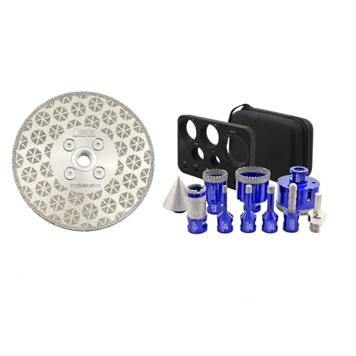 Kit de brocas diamantadas para porcelana y cerámica miniatura 1