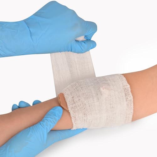 Image of Wound Packing Trainer, Strap-On Open Fracture, Second Degree | Open Fracture Wound Simulation with Adjustable Strap for Packing and Dressing Practice on Manikin Arms or Legs