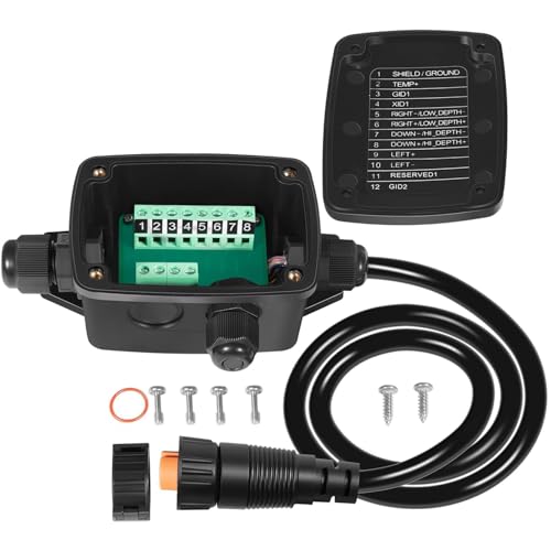 Conector de sonido de 12 pines y transductor adaptador para pantallas Garmin GPSMAP 7616xsv