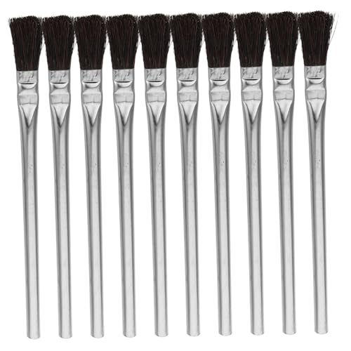 Gadpiparty Juego De 36 Piezas Herramientas de Cuero Pinceles de astillas cepillos de Pegamento Pinceles a Granel cepillos de fundente Cepillo de Pegamento Planchar
