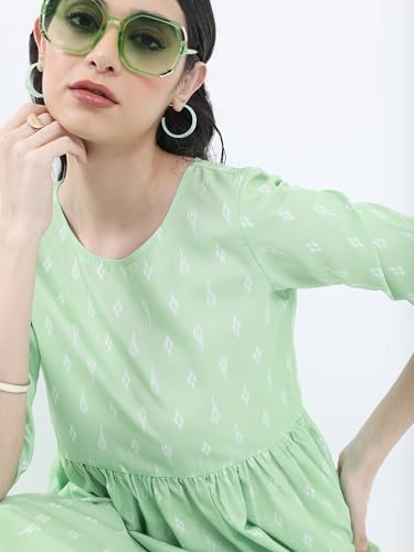 Image of Vishudh Women's Casual Dress | Comfortable Everyday Wear for All Occasions | Chic & Versatile Fashion for Women