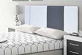 NOTA por estética aconsejamos pedir el cabecero 15 cm + grande de la medida de la cama, teniendo en cuenta de no tapar algún enchufe o en su caso comprar la misma medida.