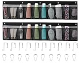 ALYER Paquete de 2 bolsas de almacenamiento de zapatos de malla para caravana,