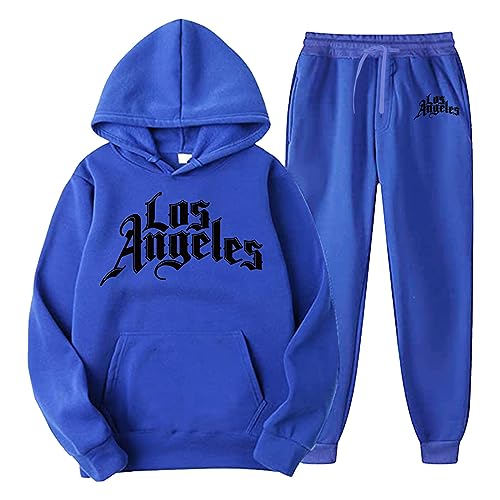 Coton mélangé hiver chaud ensemble jogging homme léger à poches