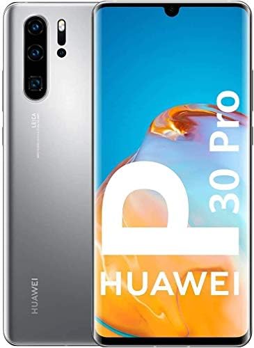 HUAWEI P30 Pro New Edition - Smartphone 256GB, 8GB RAM, Dual Sim, Silver Frost (Renewed)