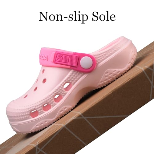 Image of Toddler Clogs Kids Water Children Shoes Garden Clog Boys Girls Sandals Slippers for Summer Indoor Outdoor Beach Pool