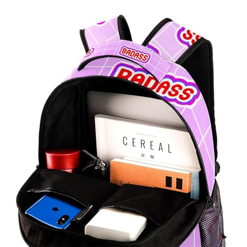 Sac de voyage décontracté Badass pour ados aux grands volumes