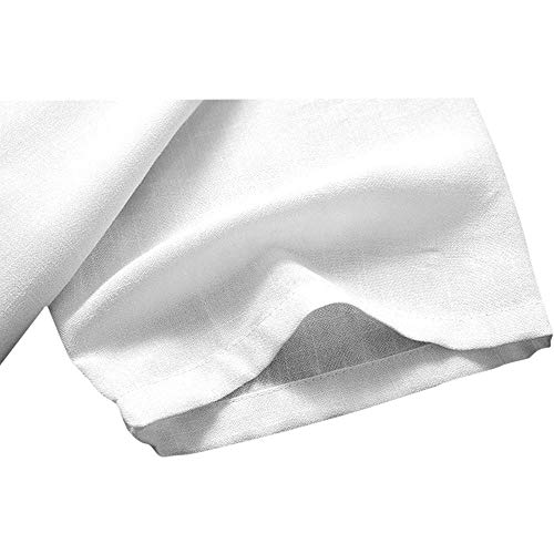 Zooboo Chinese Clothing Tang Suit - Kung Fu Short Sleeve Shirt For Men (Xl, White) #TOP4