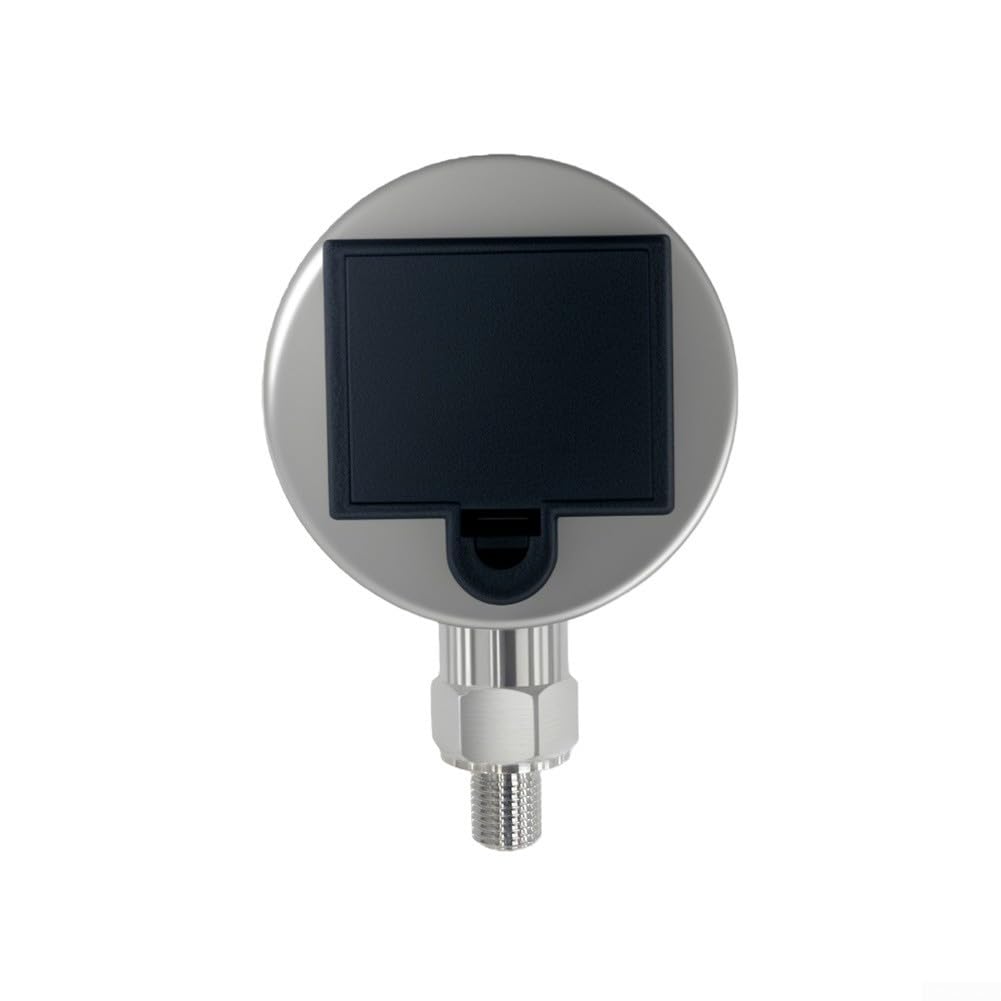 Medidor de presión hidráulico digital G1/4 de acero inoxidable retroiluminado, pantalla LCD, valor máximo máximo máximo 0-4 MPa, 0-40 MPa, 0-60 MPa, múltiples unidades de presión, compacto (0-40 MPa)