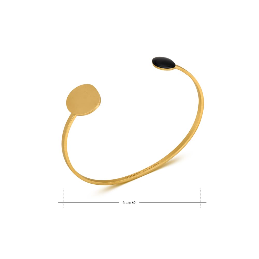 BRACCIALE DORATO MIRÓ JEWELRY | Progettato da Joidart | Collezione Mirò | Metallo placcato oro 24K