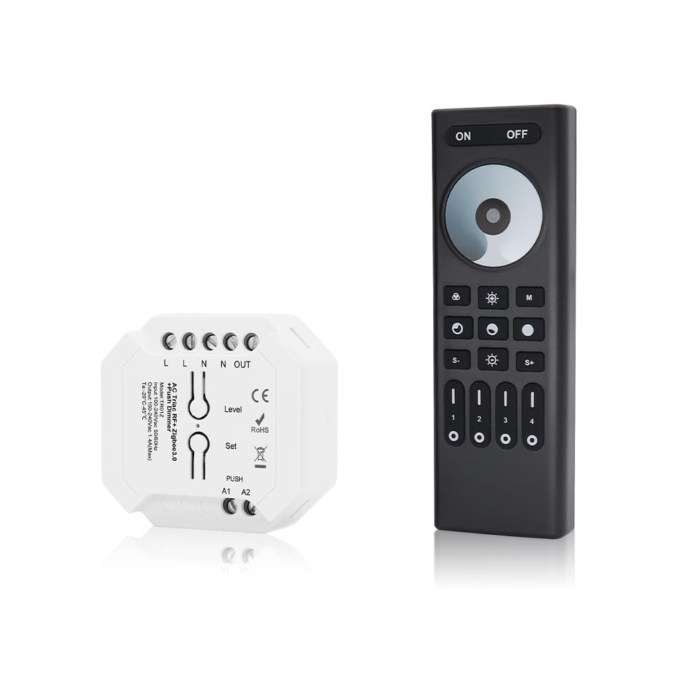 Dimmer LED 230 V 300 W, AC Triac taglio di fase, Zigbee e 2,4 G RF