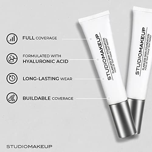 Studiomakeup Hyaluronic Acid Face Primer & Honey Shade Foundation #TOP2