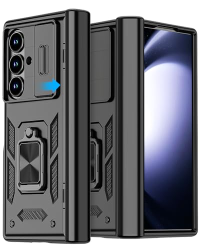 AICase for Samsung Galaxy Z Fold 7 Case [Heavy Duty Protective][Camera Lens Cover][Hinge Protection][360°Ring Magnetic Kickstand] Rugged Shockproof 360 Full Protective Phone Cover for ZFold 7 2025_2