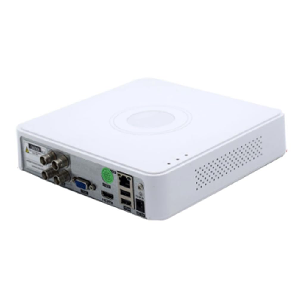 Hybrid DVR CCTV 4CH 5M-N Audio via coassiale per 5MP 12,5Fps 1080P 720P TVI CVI CVBS, telecamera IP, spina europea, facile da usare