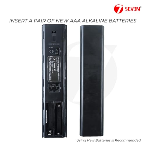 Image of 7SEVEN Compatible with Samsung TV Remote RM-G2700 V4 Model with Bluetooth Voice Command Suitable for Neo OLED 8K Gaming Series Television - Match Remotes Key by Key Exactly with Existing Remote