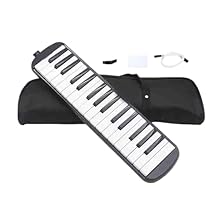 AESTHETIC & PRACTICAL Our 32 key melodica produces exquisite, professional tones with a classic black and white key design that resembles a piano, making it beautiful and fashionable for any occasion. It is perfect for anyone who wants to explore the...