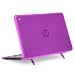 mCover Hard Shell Case for 11.6" HP Chromebook 11 G6 EE laptops (NOT Compatible with pre-2018 HP C11 G4EE / G5EE) (HP C11 G6EE Purple)