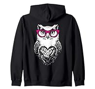 Cute owl wearing pink sunglasses. Design for nerds, owl lovers, bird watchers 8.5 oz, Classic fit, Twill-taped neck